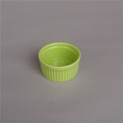 factory directly wholesale color ceramic ramekin