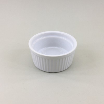 Cheap price restaurant personalized french modern ramekin bowl ceramic bakeware